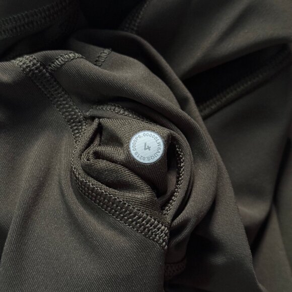 Lululemon Women's Wunder Under High-Rise Crop 21" *Mesh - Dark Olive - Picture 7 of 10